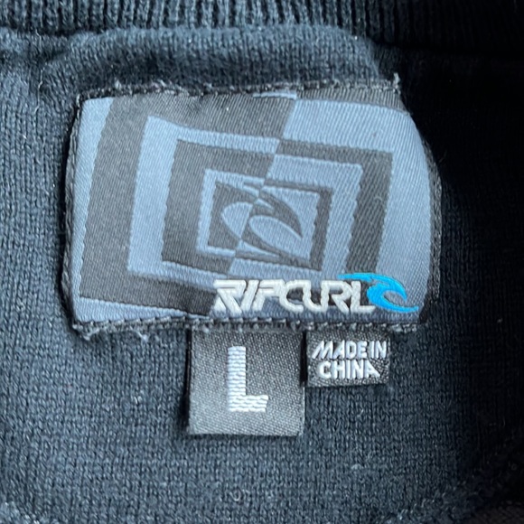 Rip Curl Black Striped Sweater - Picture 3 of 3